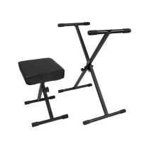 GFW-KEYBENCH-SET Set composto da panca e supporto per tastiera