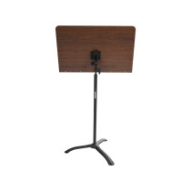 GFW-MUS-5000 - Leggio musicale in legno per direttore con base pieghevole