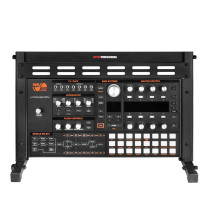 GFW-DESKTOPRK-06U Rack da scrivania in metallo a 6 unità