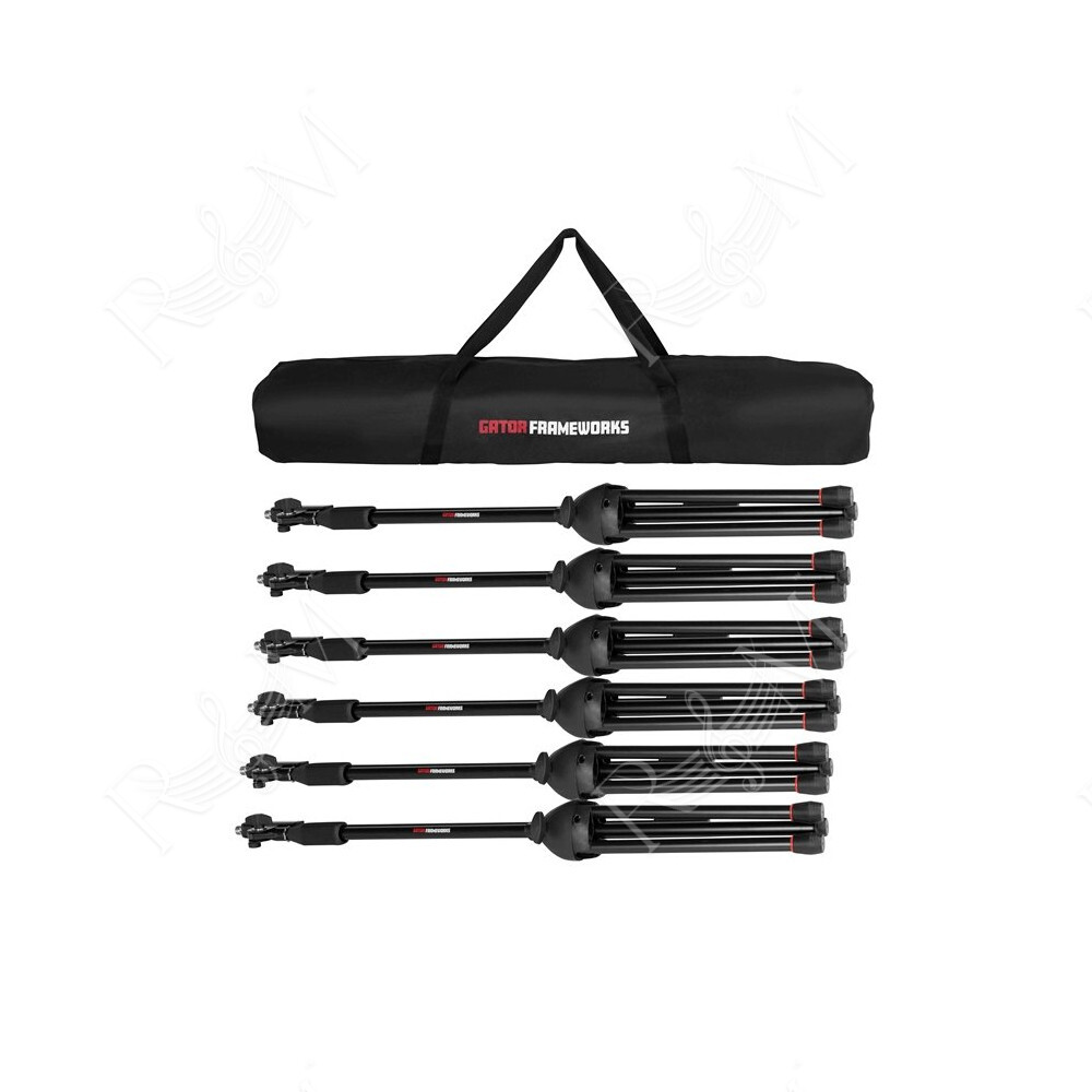 GFW-MIC-6TRAY Vassoio per 6 microfoni compatibile con stand microfonici