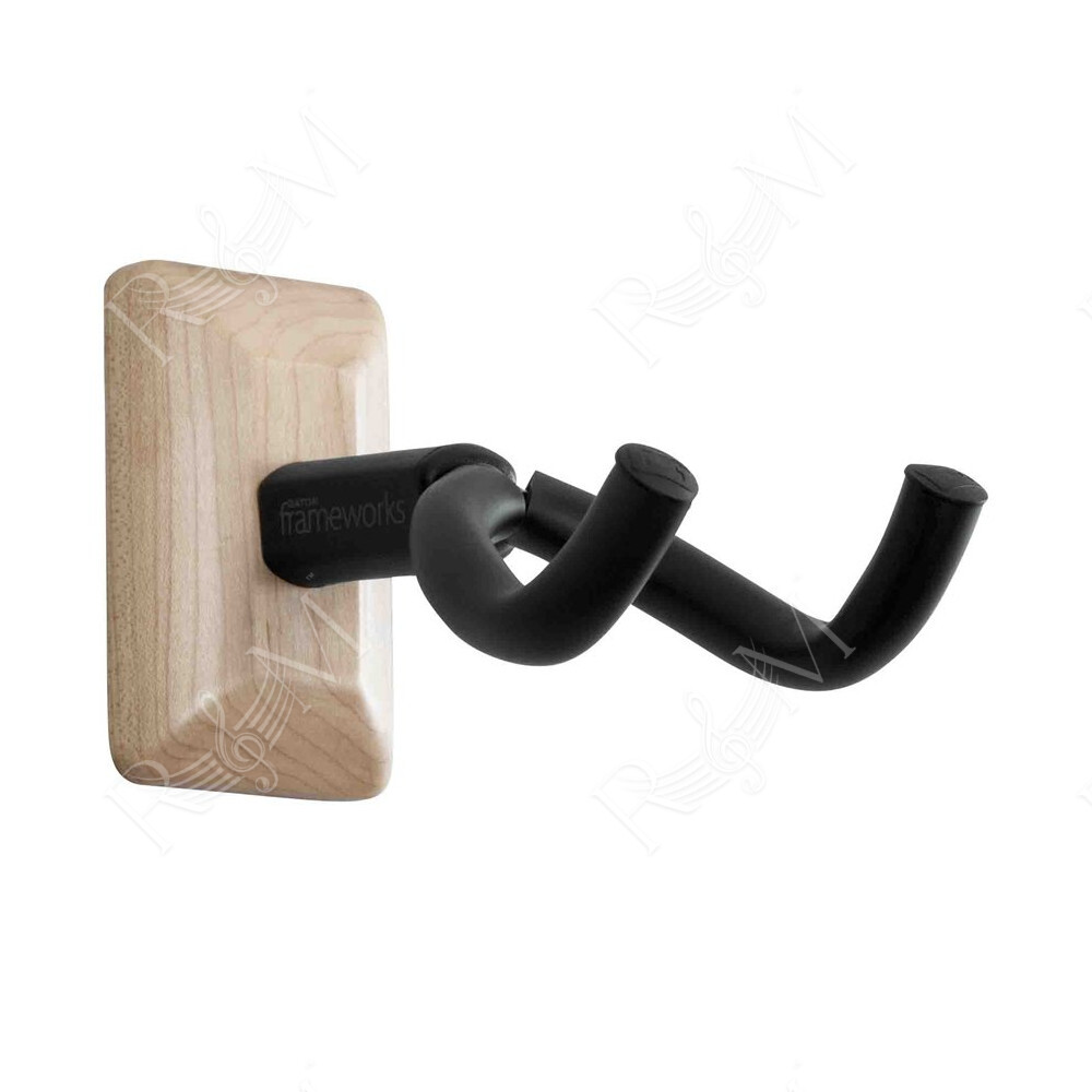 GFW-GTR-HNGRMPL Supporto a muro per chitarra con piastra in acero