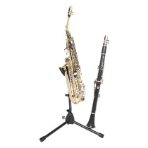 GFW-BNO-SAXFLU Supporto a treppiede per sax alto/tenore con attacco per clarinetto o flauto