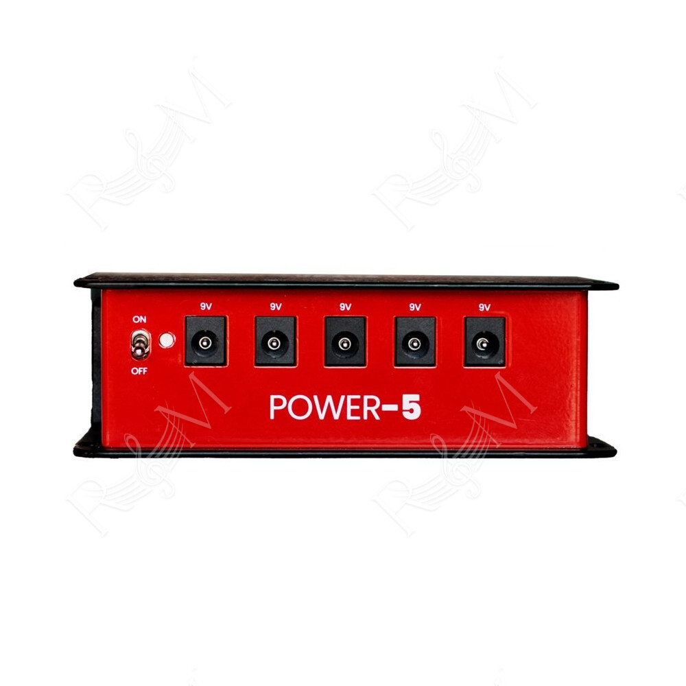 GTR-PWR-5-L Alimentatore per pedali con 5 uscite isolate