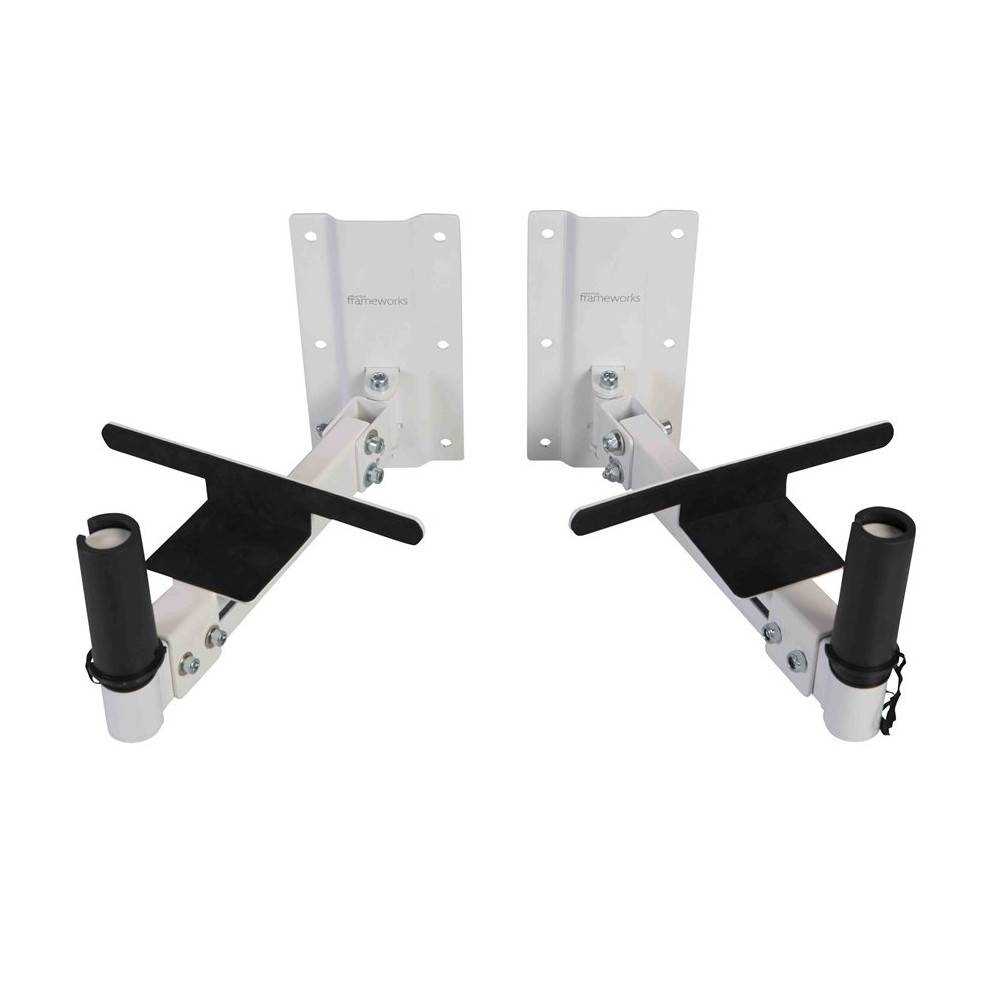 GFWSPKWM100W - Frameworks Wall Mount Speaker Stand – White