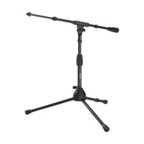 GFW-MIC-2621 Supporto microfonico per grancassa e amplificatori con base treppiede e braccio telescopico