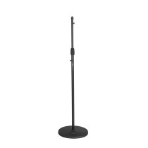GFW-MIC-1200 Asta microfonica con base rotonda da 30 cm