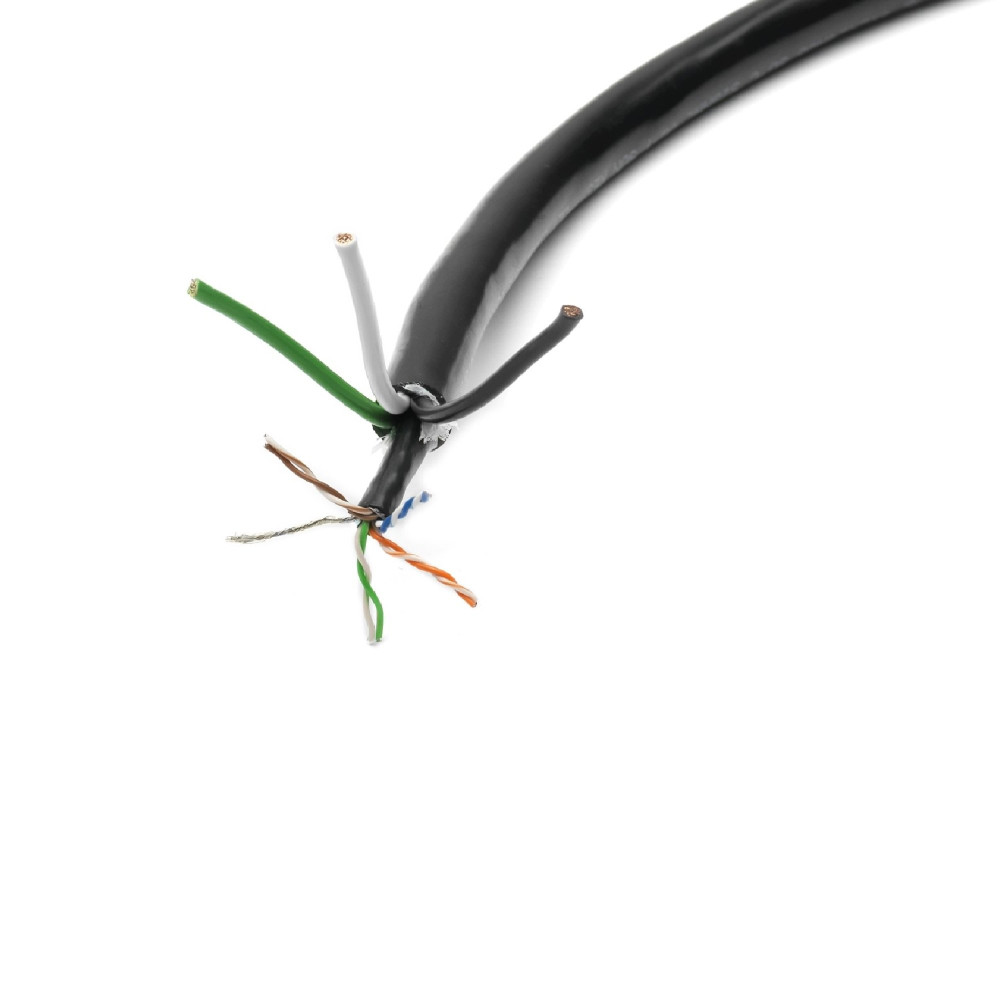 Power+data ext cable PDE 100m.