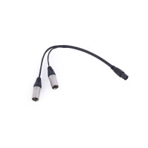 Power+data in cable XLR4/XLR5-BBD 0,25m.