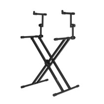 GFW-KEY-5100X Supporto per tastiera a doppio livello con struttura a "X"