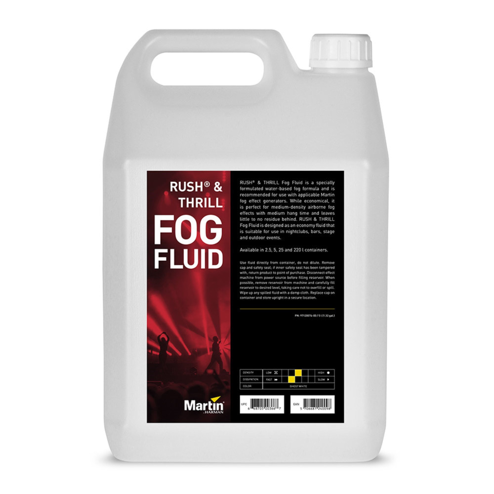 RUSH & THRILL Fog fluid (4 x 5l).