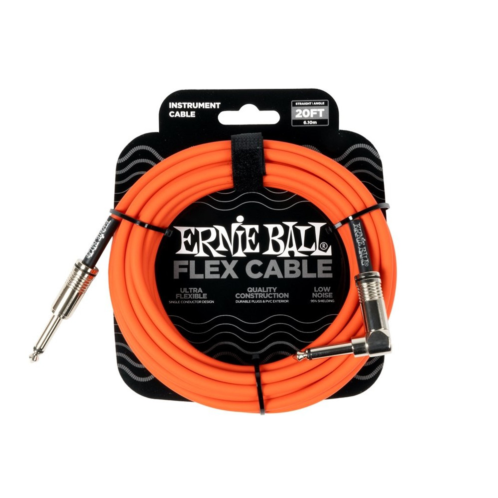 6467 Flex Cable Straight Angle Orange 6m