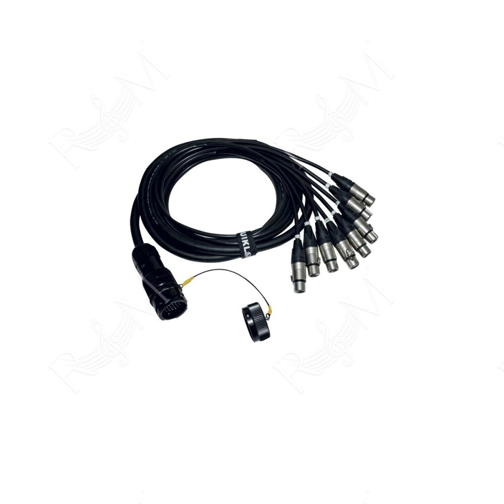 ITPRO/SY25M8F-2,5 Frusta 8 Canali Syntax M Cannon XLR F 2,5 mt