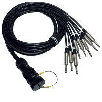 ITPRO/SY25M8JS-2,5 Frusta 8 Canali Syntax M Jack TRS 2,5 mt