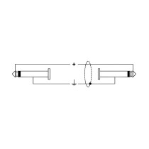 ITTOP/JJ-5 Cavo Jack 6.3 TS Mono / Jack 6.3 TS Mono 5 mt
