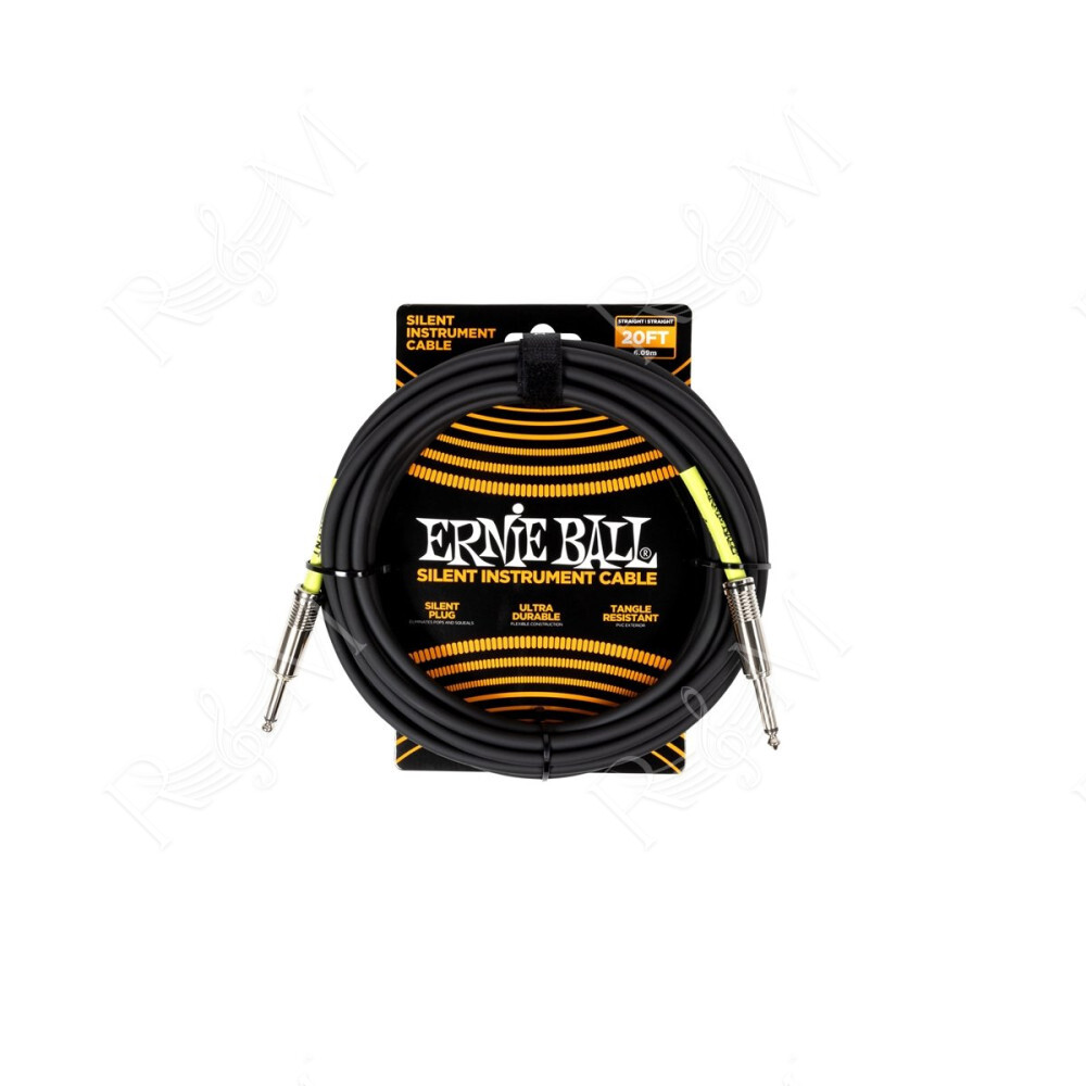6473 Silent Cable Straight-Straight Black 6 m