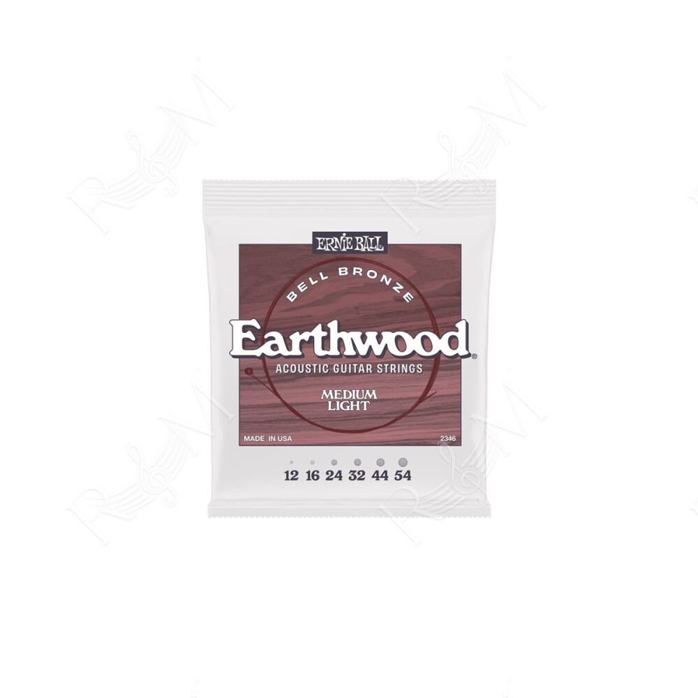 2346 Earthwood Bell Bronze Acoustic Medium Light 12-54