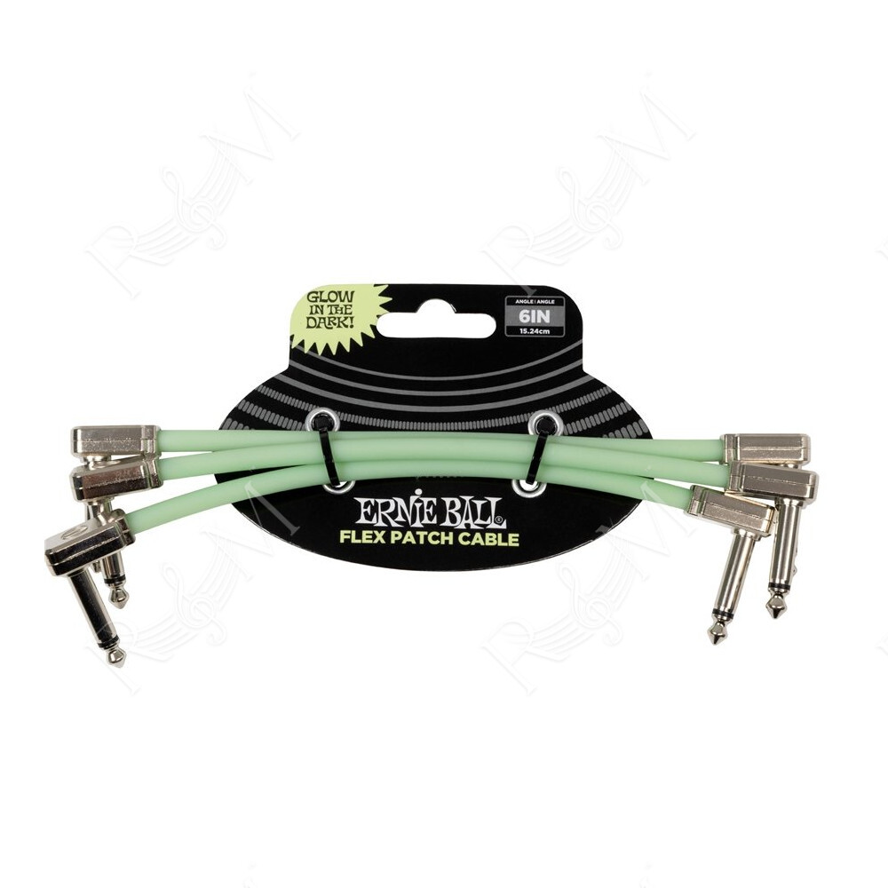 6475 Flex Patch Cable Glow in Dark 15.24 cm 3pk