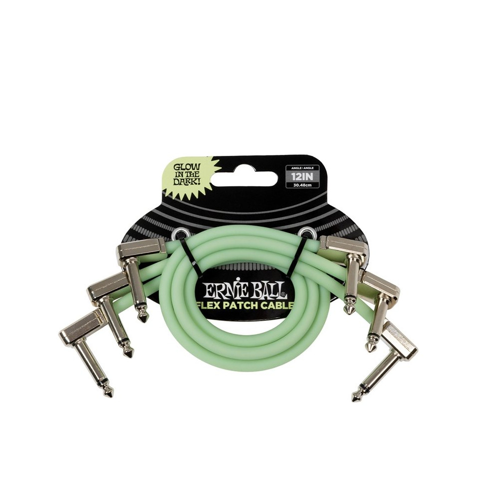 6476 Flex Patch Cable Glow in Dark 30.48 cm 3pk