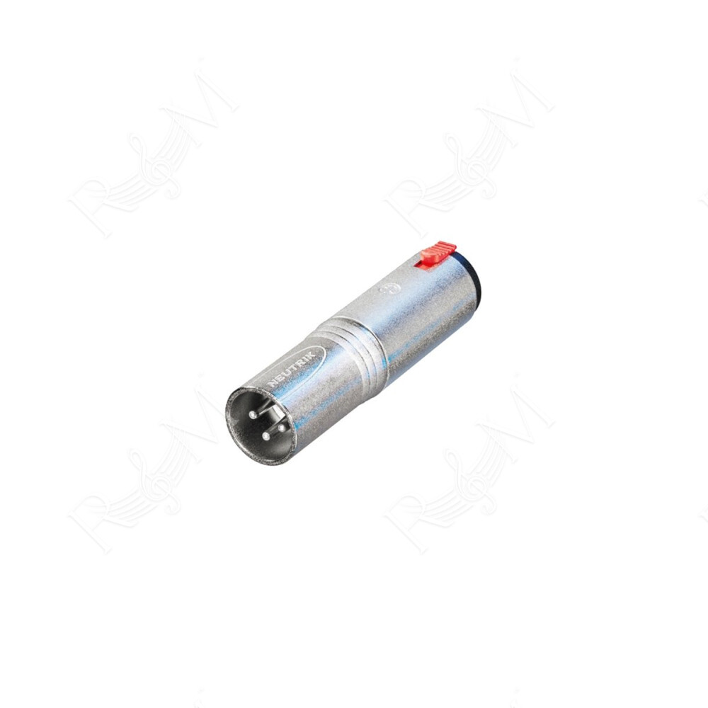 Neutrik NA3MJ XLR Maschio/Presa Jack TRS Stereo 6.3
