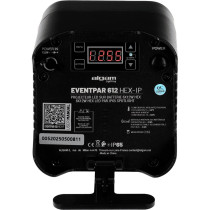 EVENTPAR612-HEX-IP 6x12W RGBWA-UV IP65 a Batteria