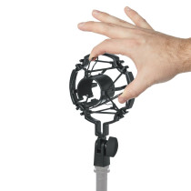 GFW-MIC-SM4248 Shockmount universale per microfoni studio 42–48 mm
