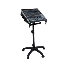 GFW-MIXERCART-0400 Stand regolabile su ruote per mixer, controller e unità rack