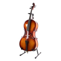GFW-BNO-CELLO Supporto pieghevole per violoncello in acciaio con finitura nera