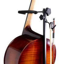 GFW-BNO-CELLO Supporto pieghevole per violoncello in acciaio con finitura nera