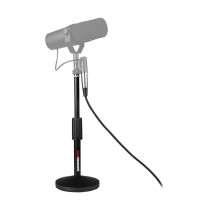 GFW-MIC-DESKTOP-2PK Set da 2 supporti microfonici da tavolo con cavi XLR
