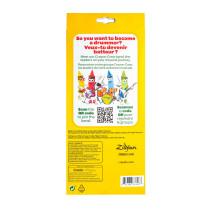 PZA ZKIDS 6 DRUMSTICKS + PAD, CRAYOLA