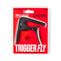 66CBK Trigger Fly Capo 12 String Black