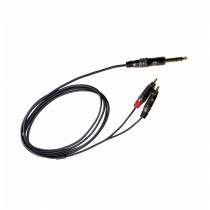 ITST/JS2RCA-5 Cavo Jack 6.3 TRS Stereo / 2x Spina Phono RCA 5 mt