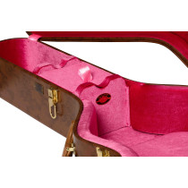 ASLFTCASE-5L-J185 Lifton Historic Hardshell Case J-185 Brown/Pink