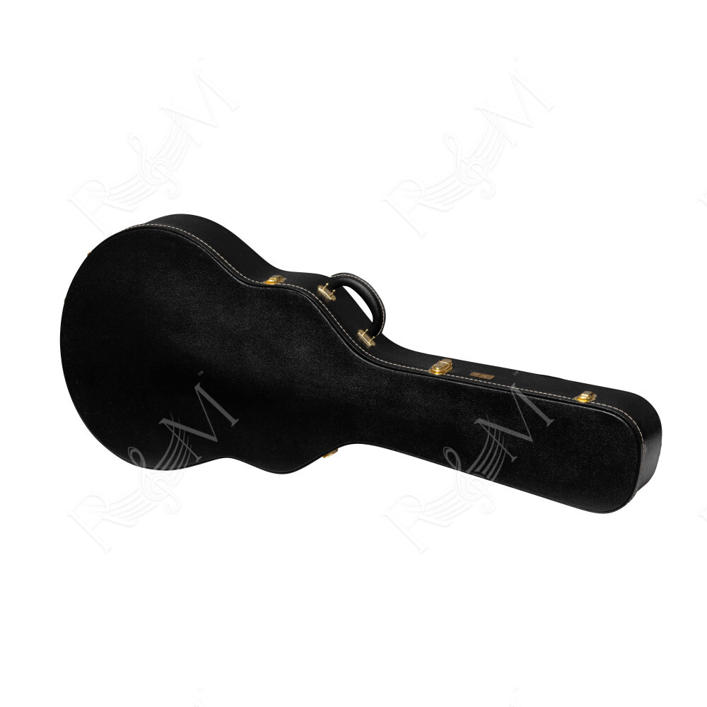 ASLFTCASE-PB-335 Lifton Historic Hardshell Case ES-335 Black/Goldenrod
