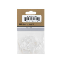 APRW12-74T Pearloid White Thin Pack/12