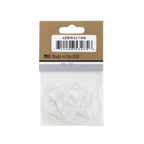 APRW12-74M Pearloid White Medium Pack/12