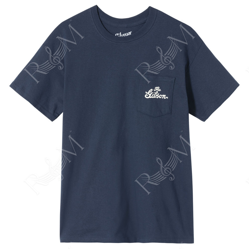GA-TEE-PREM-NVY-LG Premium Instruments T-shirt Navy L