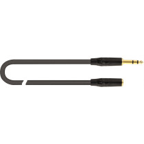 JUST/J63J63F-3 Prolunga Cuffie Jack TRS Stereo 6.3 / Presa Jack TRS Stereo 6.3 3mt
