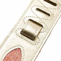 MJH317-002 Tracolla in pelle Country Queen 2.5"