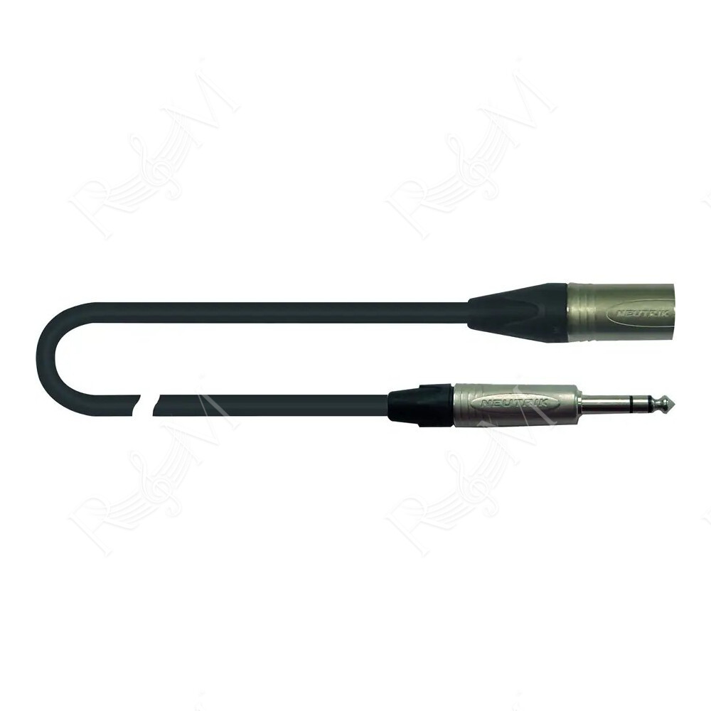 ITTOP/MJS-0,3 Cavo Cannon XLR Maschio / Jack 6.3 TRS Stereo 0,3 mt