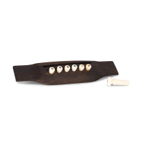 18APP0026 Bone Bridge Pins Paua Inlay