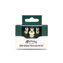 18APP0027 Bone Bridge Pins Black Inlay