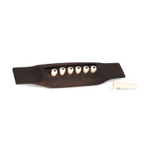 18APP0028 Bone Bridge Pins Faux Tortoise Inlay