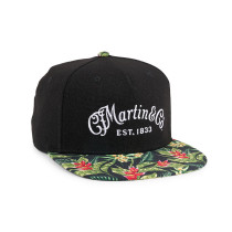 O'ahu® Flat Brim Hat Black
