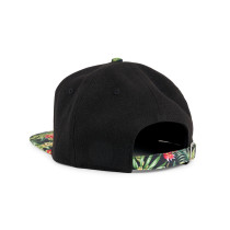 O'ahu® Flat Brim Hat Black