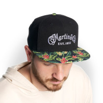 O'ahu® Flat Brim Hat Black