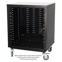 IR-12G Armadio Rack 12U su Ruote