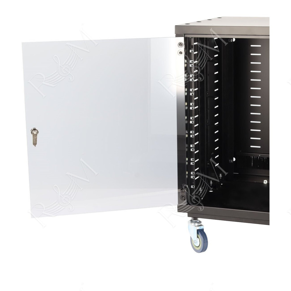 GD-12U Porta in Vetro Opzionale con Serratura per Armadio Rack IR-12G
