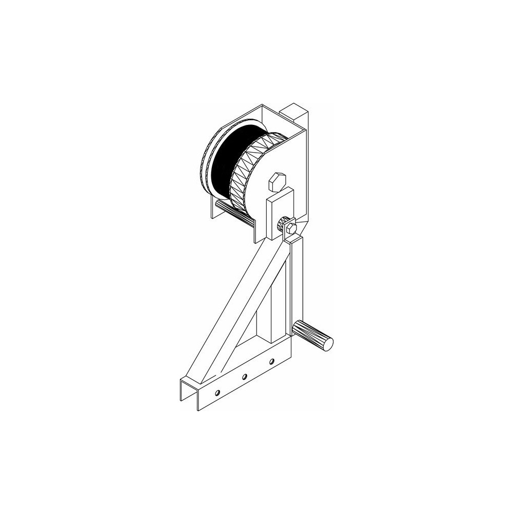 Manual winch 750kg capacity for All towers