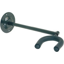 Supporto a muro per chitarra elettrica/acustica regolabile a 33° gradi.
